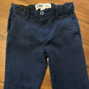 Boys 6 skinny navy pants old navy